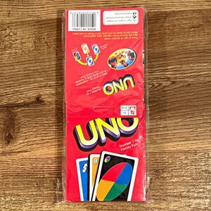 UNO 2 Pack UNO Family Card Game Complete Game 2-10 Players Age 7+ Set of 2